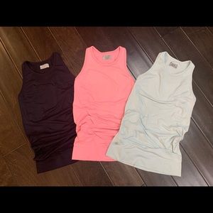 Athleta Finish Fast Racer Backs (3 total)
